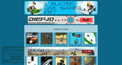 Desktop Screenshot of 2playercargames.net